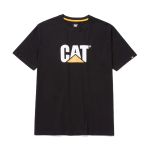 CAT Μπλουζάκι κοντομάνικο μαύρο tm logo L 1510305-016