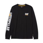 CAT Μπλουζάκι μακρυμάνικο trademark tee μαύρο L 1510034-016