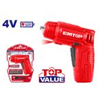EMTOP ΚΑΤΣΑΒΙΔΙ ΜΠΑΤΑΡΙΑΣ 4V ECSR0402