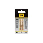 CAT Μύτη κατσαβιδιού σταυρός με μέγεθος PH2 50mm συσκευασία 2τεμ. DA01004