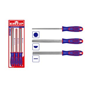 EMTOP ΣΕΤ 3ΤΜΧ ΕΠΑΓΓΕΛΜΑΤΙΚΕΣ ΛΙΜΕΣ ΞΥΛΟΥ 200MM ESFSW0301