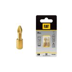 CAT Μύτη κατσαβιδιού αστέρι με μέγεθος PZ2 25mm συσκευασία 2τεμ. DA01002